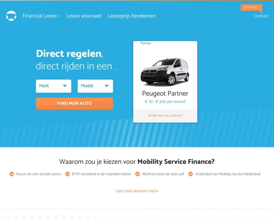Mobility Service Finance Logo