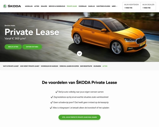 SKODA Private Lease Logo